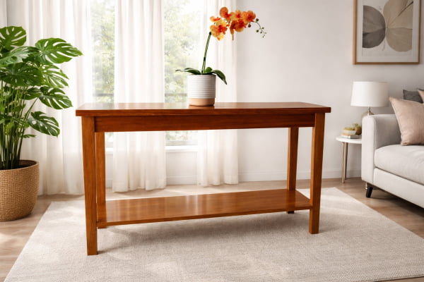 Aparador em Madeira Maciça de Jequitibá Medidas (150cm x 90cm x 40cm) acabamento em Verniz Auto-Brilho 